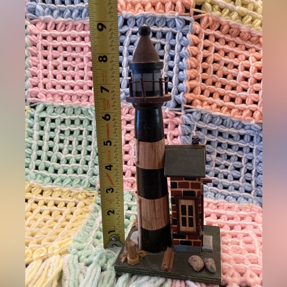 Wood Seaside Lighthouse Decor - Picture 14 of 16